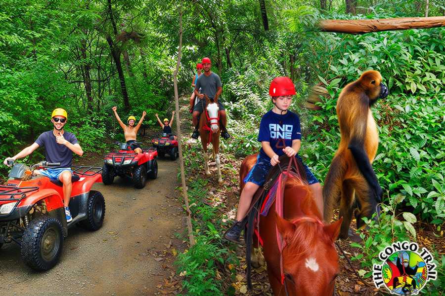 Congo Canopy ATV Horseback Monkey Combo