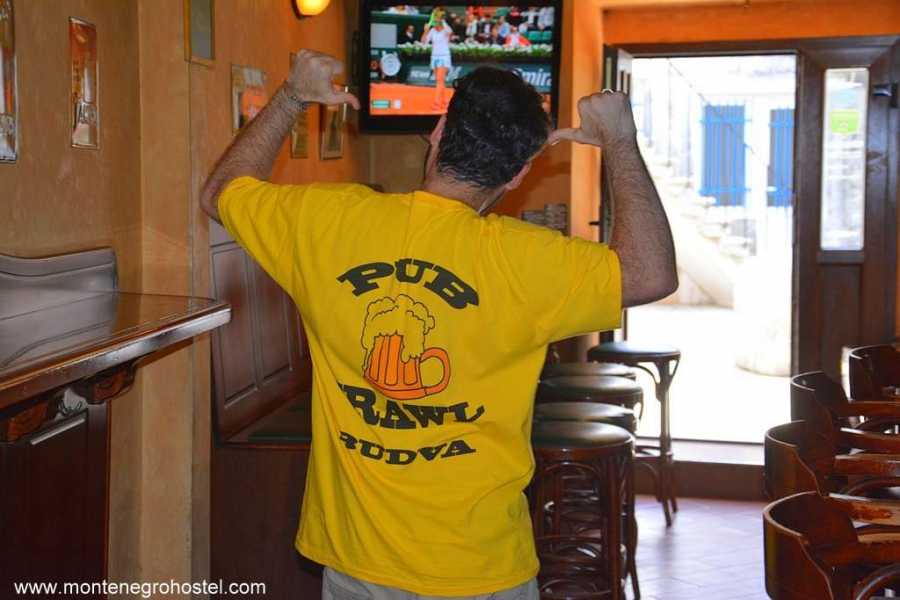 MH Travel Agency BUDVA PUB CRAWL WITH MH TRAVEL