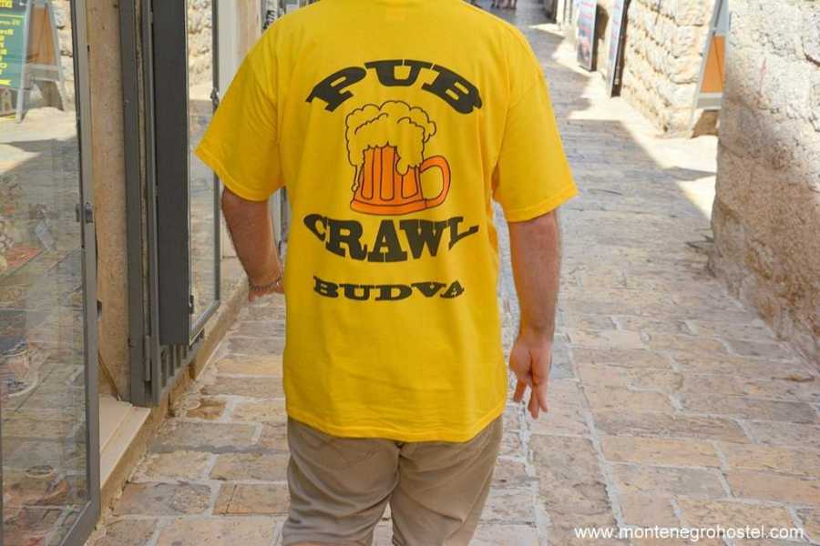 MH Travel Agency BUDVA PUB CRAWL WITH MH TRAVEL