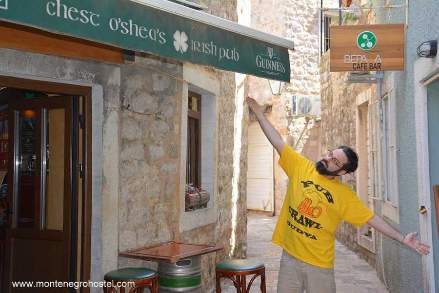 MH Travel Agency BUDVA PUB CRAWL WITH MH TRAVEL
