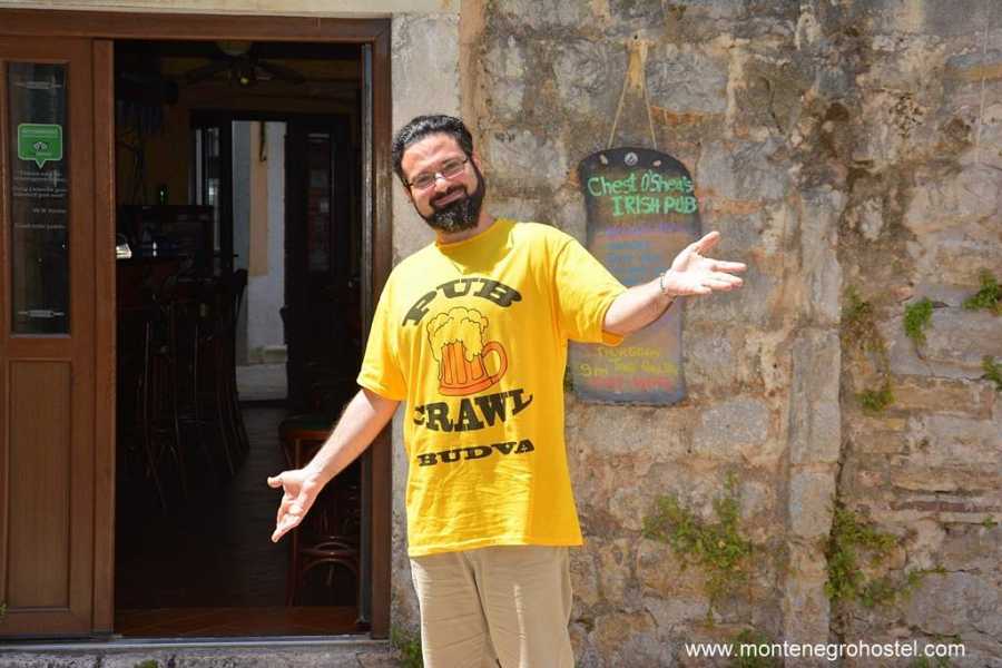 MH Travel Agency BUDVA PUB CRAWL WITH MH TRAVEL