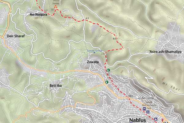 Wednesday,10 of Nov. 2021 - Sebastia to Nablus - Thru Hike
