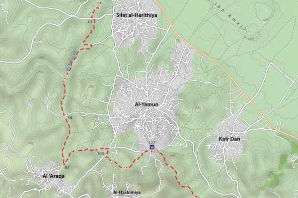 3 November - 9 November 2018, Rummana to Kafr Malek, AutumnThru-Hike 2018