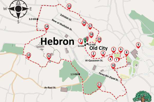 25 November 2017, ٍSaturday. Hebron City Tour.