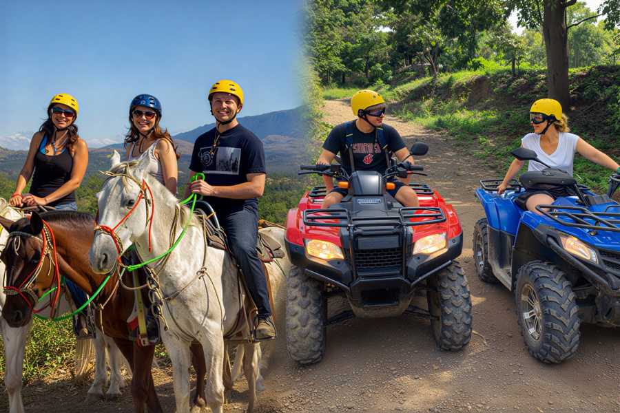 Congo Canopy ATV Horseback Combo