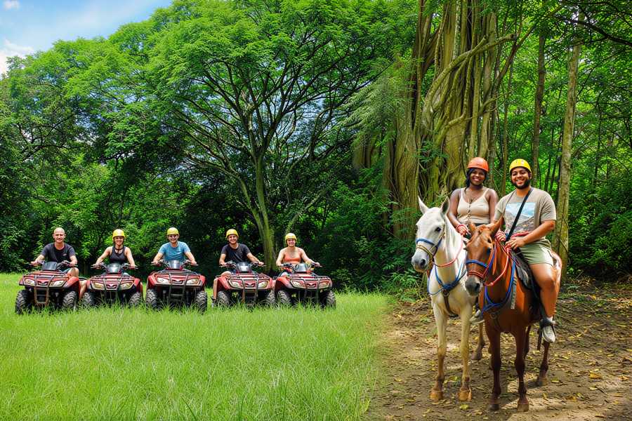 Congo Canopy ATV Horseback Combo