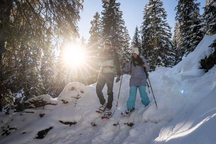 Outdoor Switzerland AG Snowshoe Adventure in the Swiss Alps