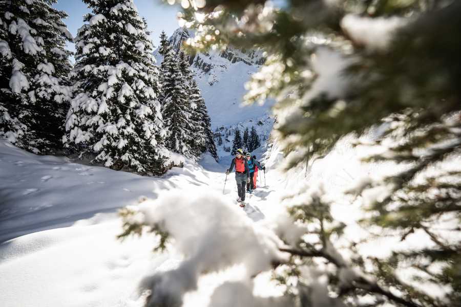 Outdoor Switzerland AG Snowshoe Adventure in the Swiss Alps