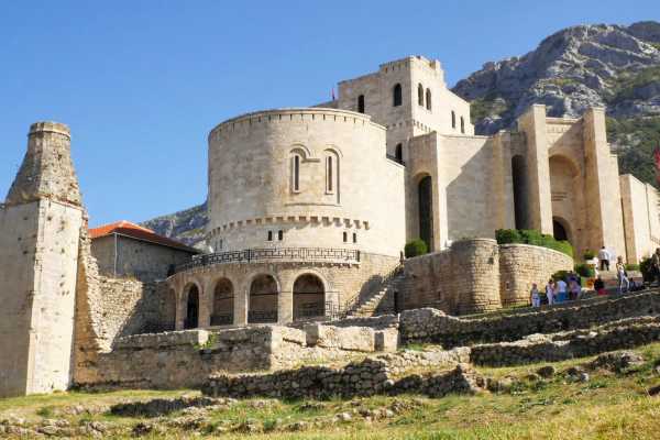 Cognac factory in Durres and Kruja