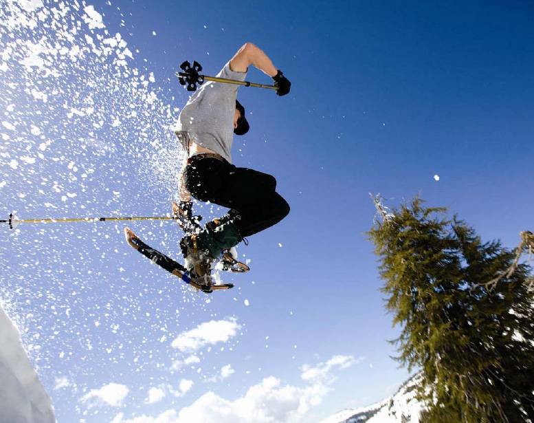 Snowshoe Rental Aktiv i Natur