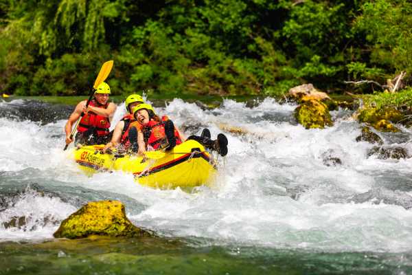 WHITEWATER RAFTING on Cetina river from SPLIT