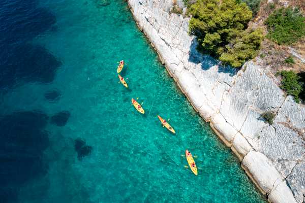SEA KAYAKING tour from SPLIT