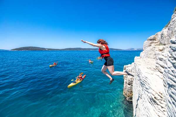 SEA KAYAKING tour from SPLIT