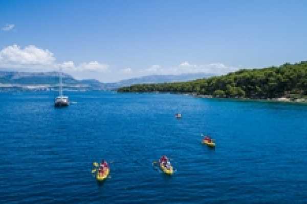SEA KAYAKING tour from SPLIT