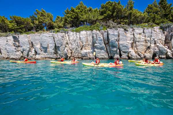 SEA KAYAKING tour from SPLIT