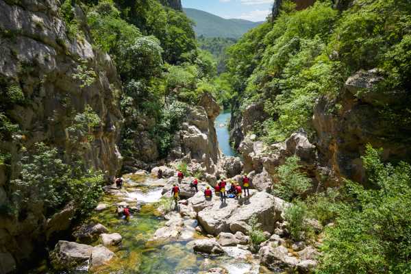 CANYONING on Cetina river from SPLIT