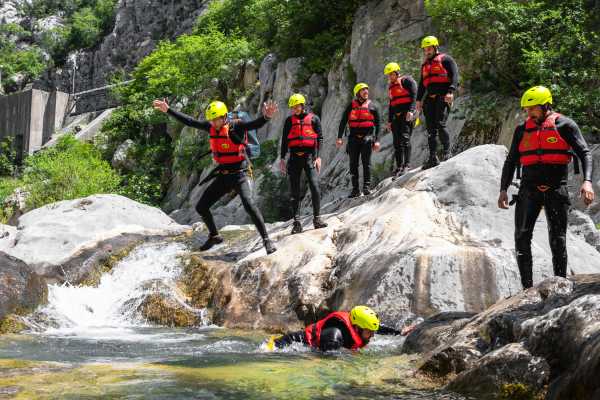 CANYONING on Cetina river from SPLIT