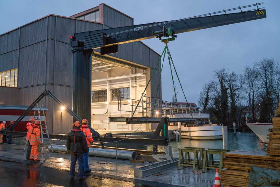 BLS Schifffahrt AG Werftbesichtigung