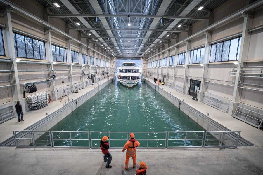 BLS Schifffahrt AG Werftbesichtigung