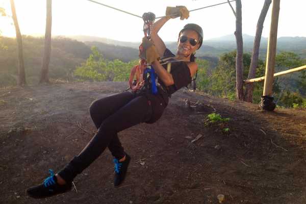 Canopy Zipline Tour and Gourmet BBQ Combo