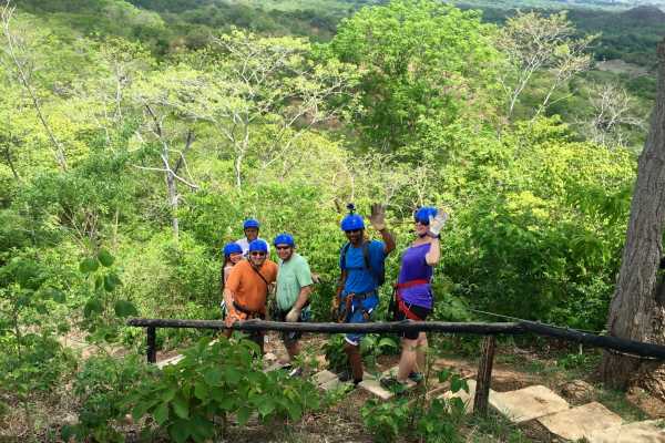 Canopy Zipline Tour and Gourmet BBQ Combo