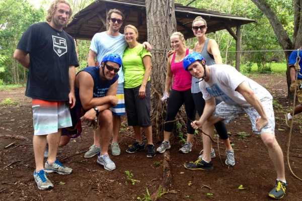 Canopy Zipline Tour and Gourmet BBQ Combo