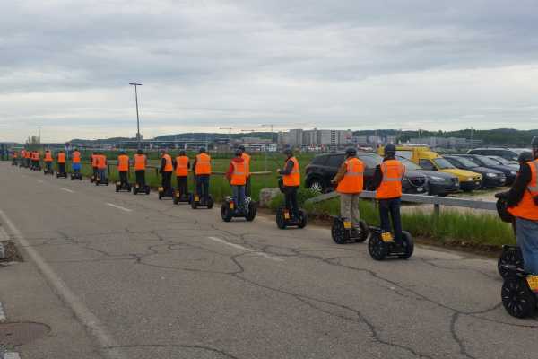 Zurich Airport Tour with Segways (complete tour)