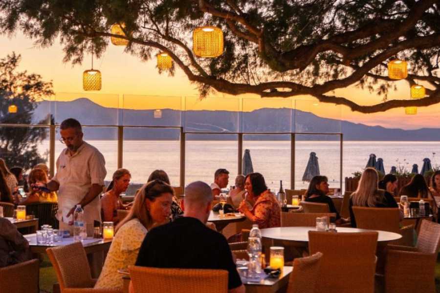 Destination Platanias Kyano rantaravintola