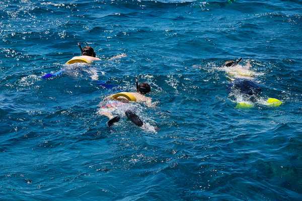 FULL DAY - DREAM DAY GETAWAY - ALL DAY ADVENTURE; SNORKELING, CRUISING, FEASTING