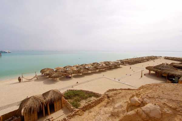 Orange Bay Island snorkeling  trip from  Hurghada