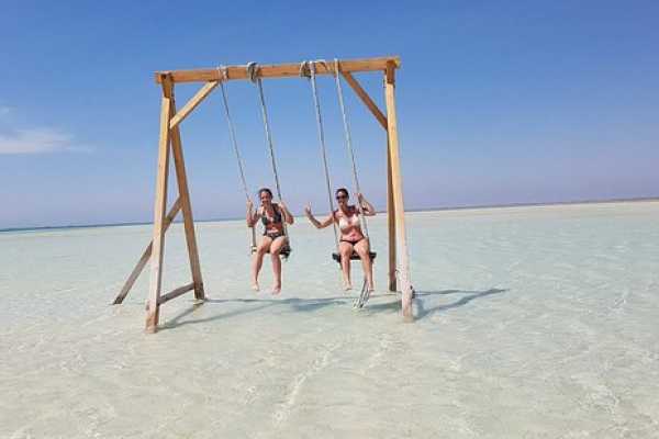 Orange Bay Island snorkeling  trip from  Hurghada