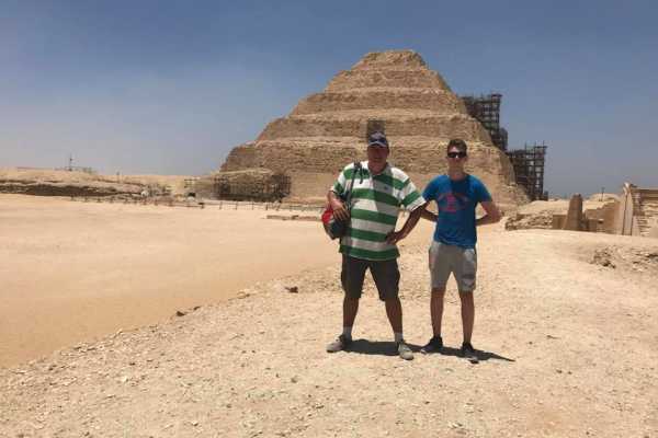 Day Tour to Giza Pyramids and Saqqara from Cairo