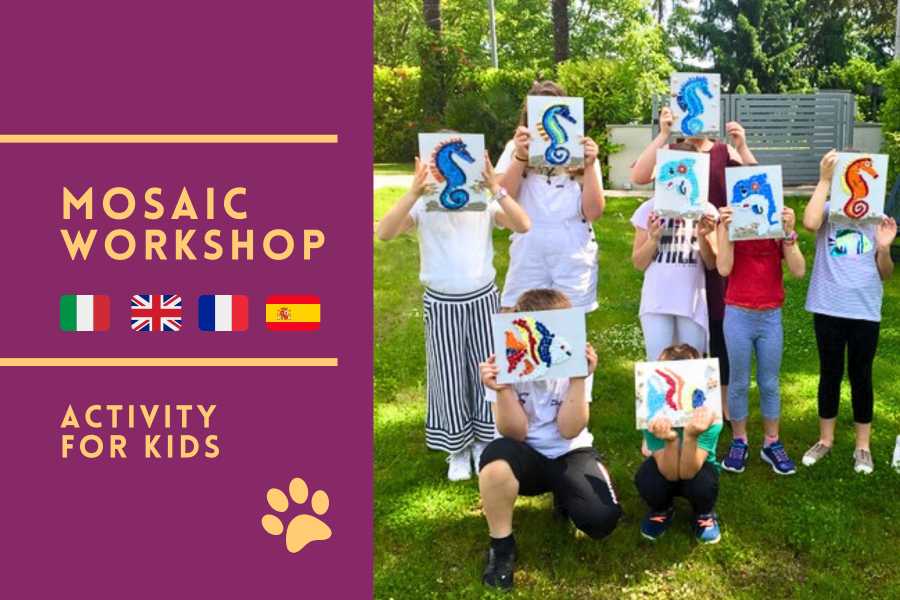 Ravenna Incoming (ERW) Mosaic for children - tour & workshop