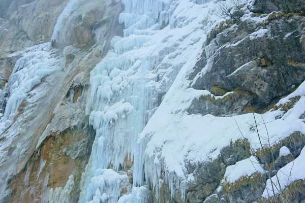 Winter Waterfall Hike