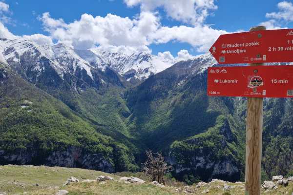 Via Dinarica's Mediterranean and inland route from Croatia to Bosnia
