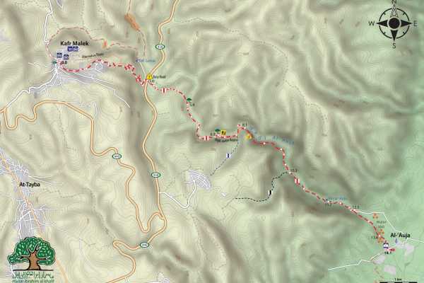 10 November &ndash; 18 November 2020, Kafr Malek to Tuqua, Autumn Thru-Hike 2020