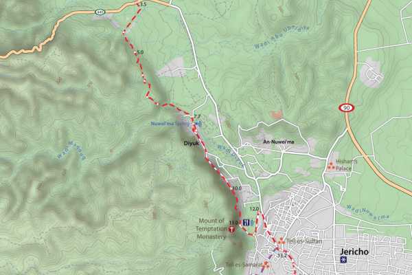10 November &ndash; 18 November 2020, Kafr Malek to Tuqua, Autumn Thru-Hike 2020