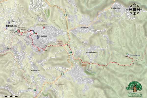 10 November &ndash; 18 November 2020, Kafr Malek to Tuqua, Autumn Thru-Hike 2020