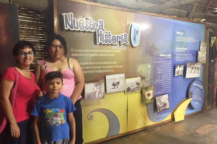Uvita Information Center Boruca Indigenous Comunity ; Famous mask and handmade fabric tour