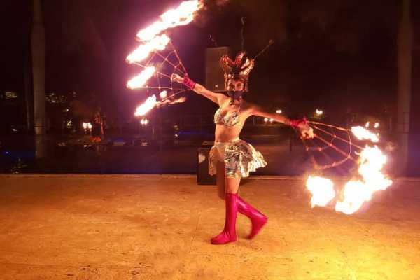 Fire Dancing Show