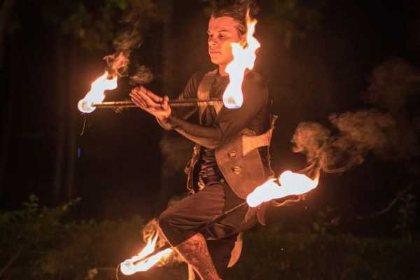 Fire Dancing Show