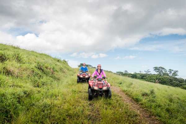ATV Volcano Hot Springs and Waterfall Tour