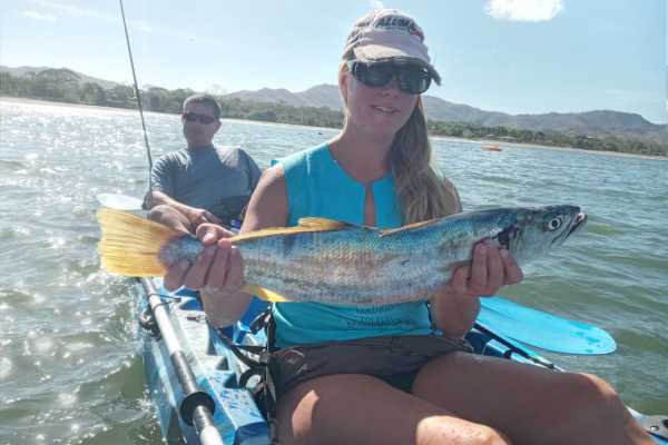 Kayak Playa Potrero and Fishing Tour