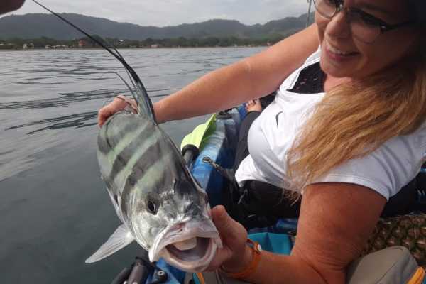 Kayak Playa Potrero and Fishing Tour