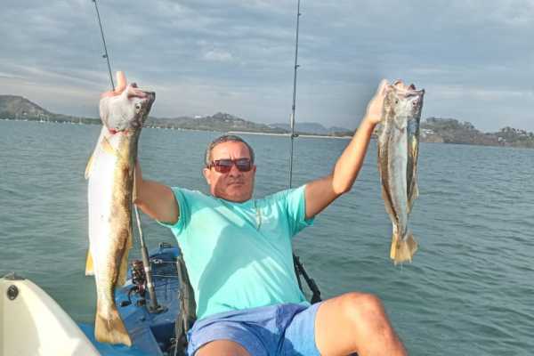 Kayak Playa Potrero and Fishing Tour