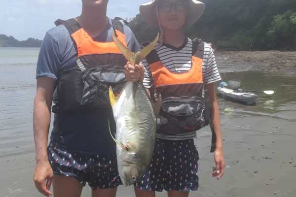 Kayak Playa Potrero and Fishing Tour
