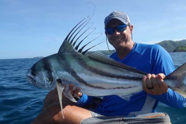 Kayak Playa Potrero and Fishing Tour