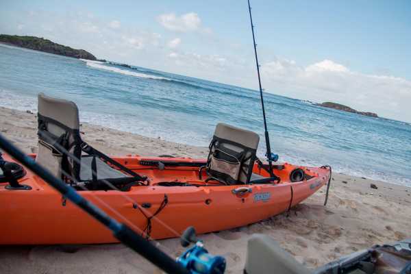 Kayak Playa Potrero and Fishing Tour