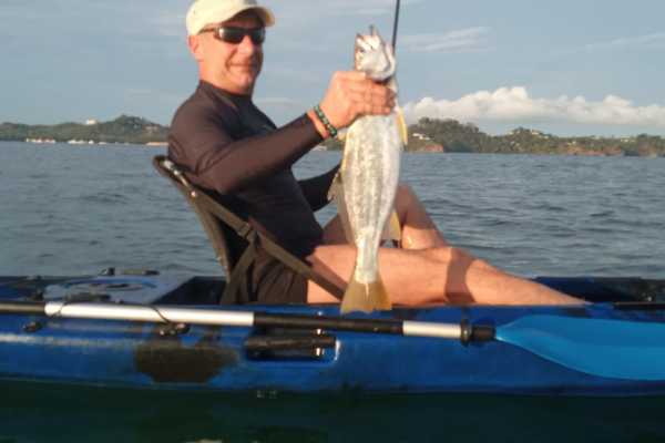 Kayak Playa Potrero and Fishing Tour