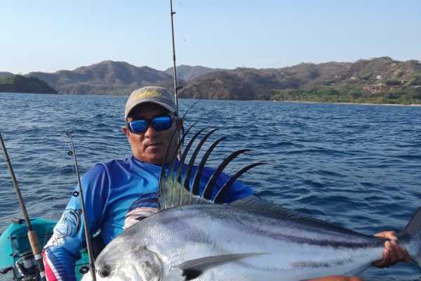 Kayak Playa Potrero and Fishing Tour